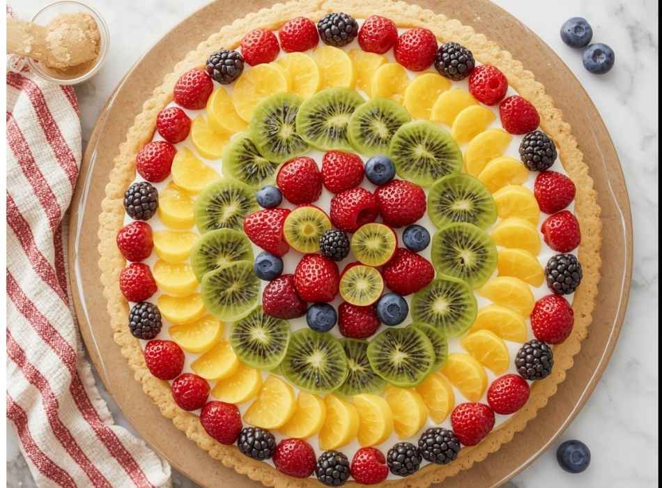 fruit pizza recipe pillsbury