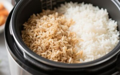 how to make brown rice in rice cooker