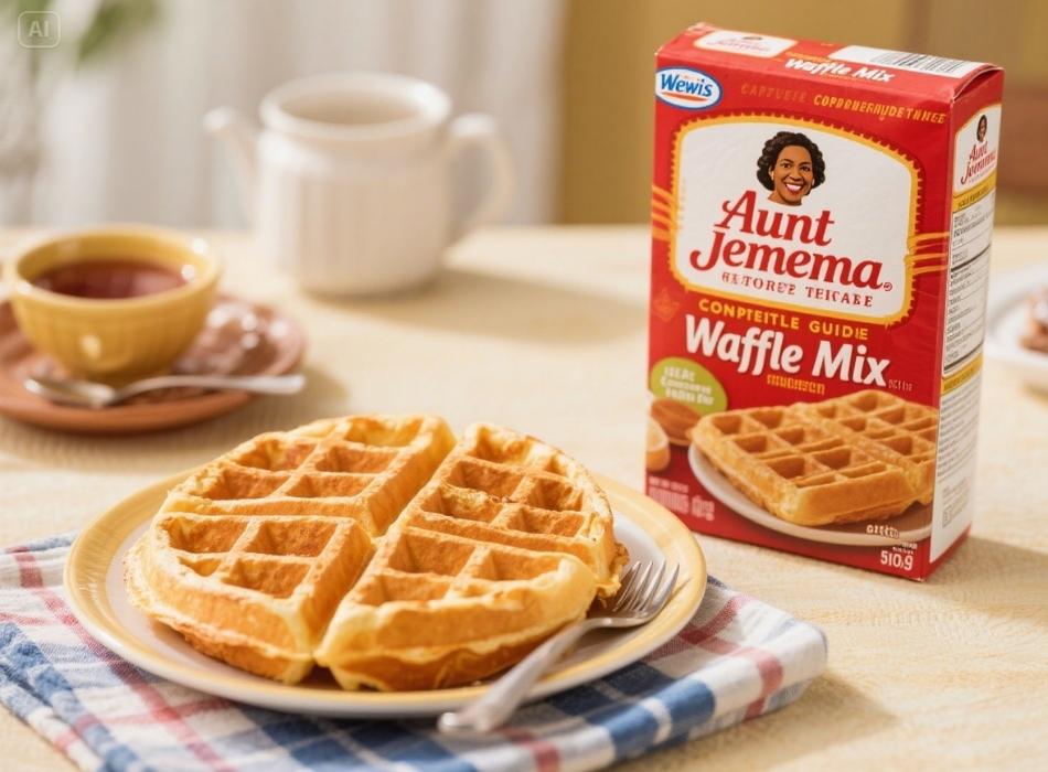 aunt jemima waffle mix
