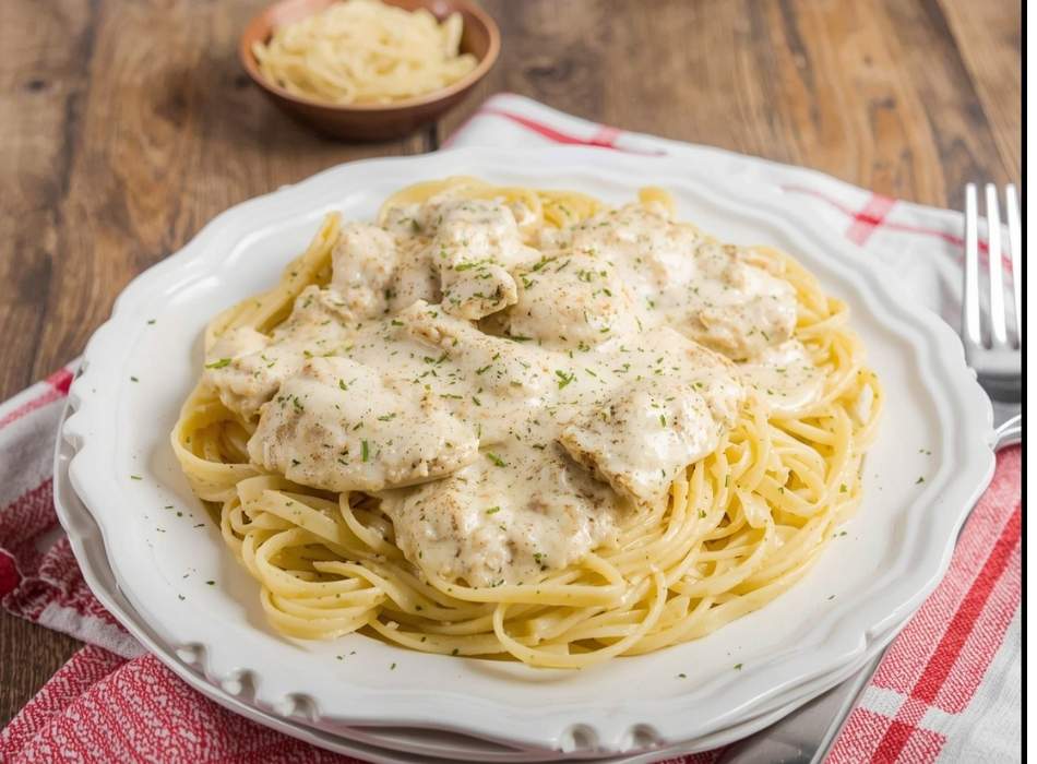 miss gail's chicken alfredo
