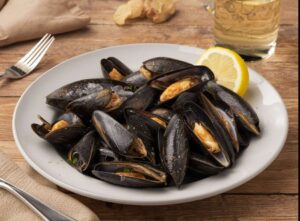 red lobster mussels