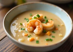 does cream of mushroom soup go well with shrimp
