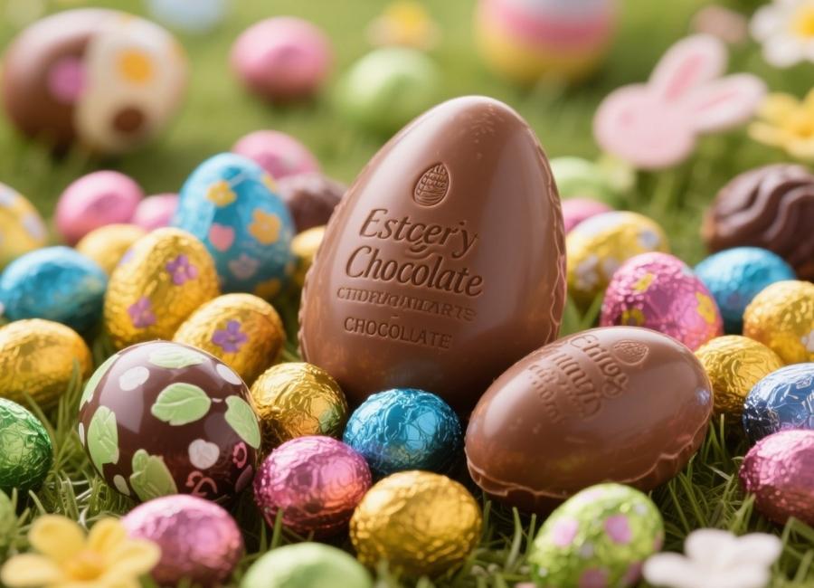 chocolate eggs easter