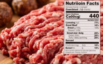 how many calories in 1 pound ground beef