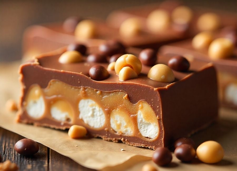 rocky road candy bar
