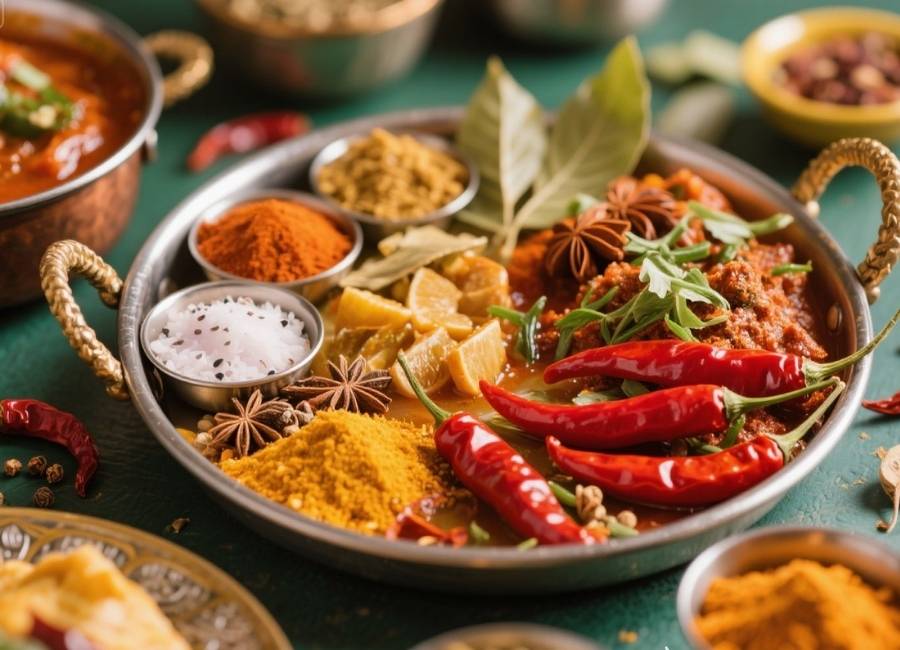 what makes indian food spicy