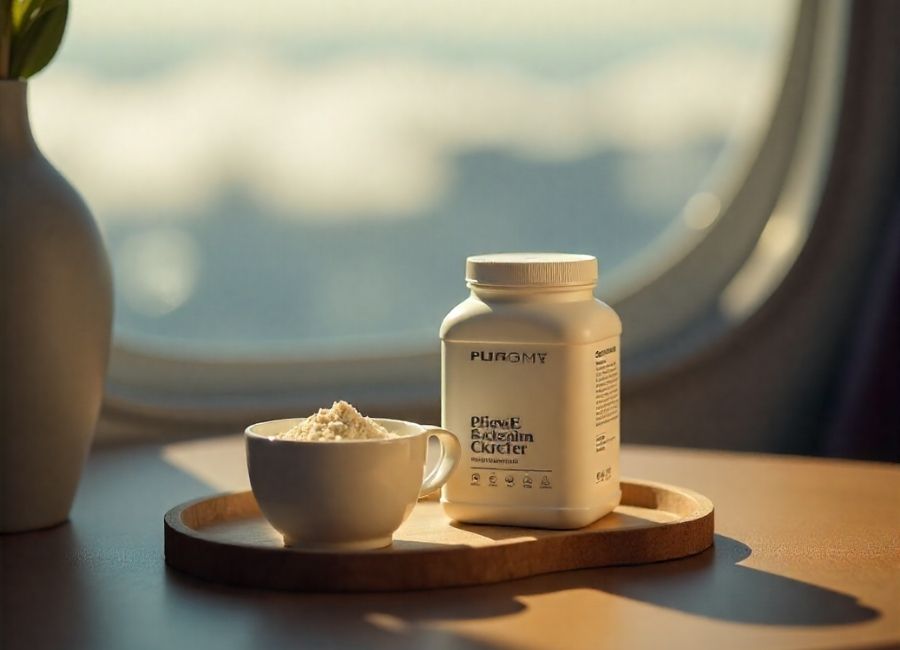 can you take protein powder on a plane