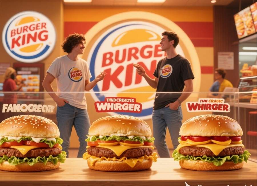 burger king announces three fan-created whopper sandwiches