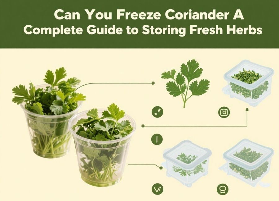 can you freeze coriander