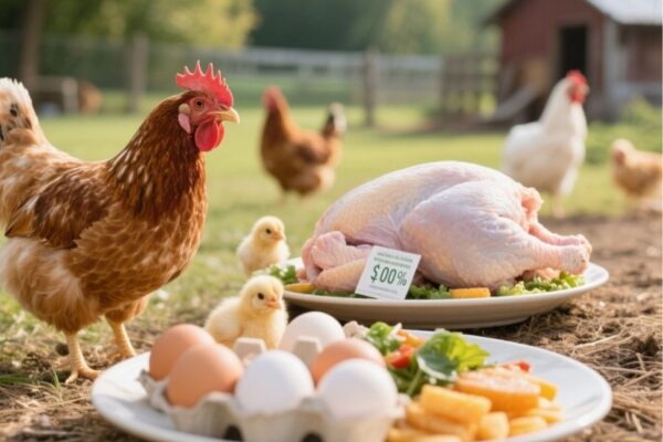 how much does a chicken cost
