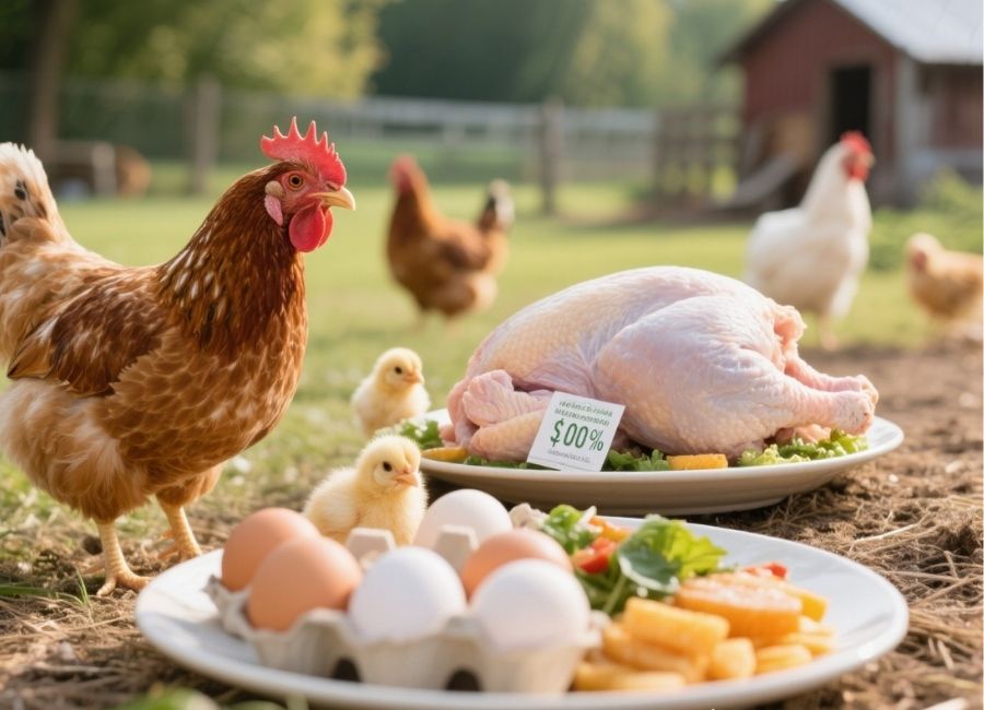 how much does a chicken cost