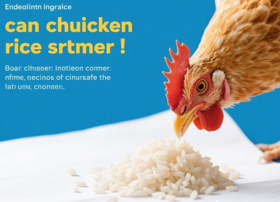 can chickens eat rice