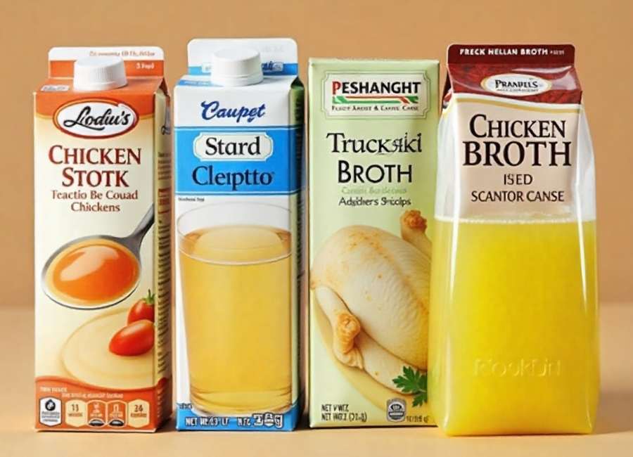 what is the difference between chicken stock and broth