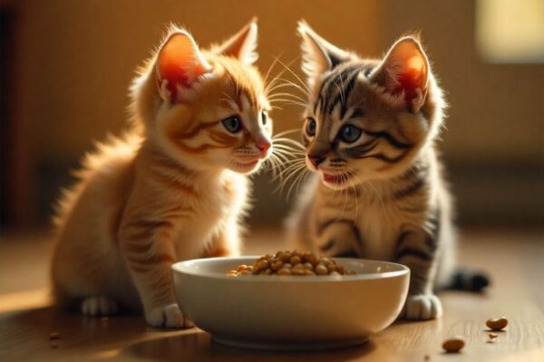 when to switch from kitten to cat food