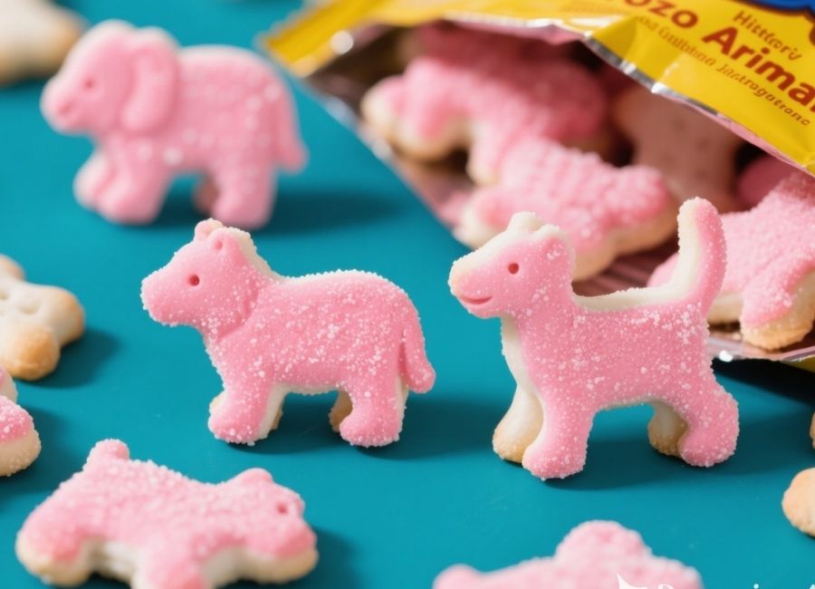 frosted animal crackers
