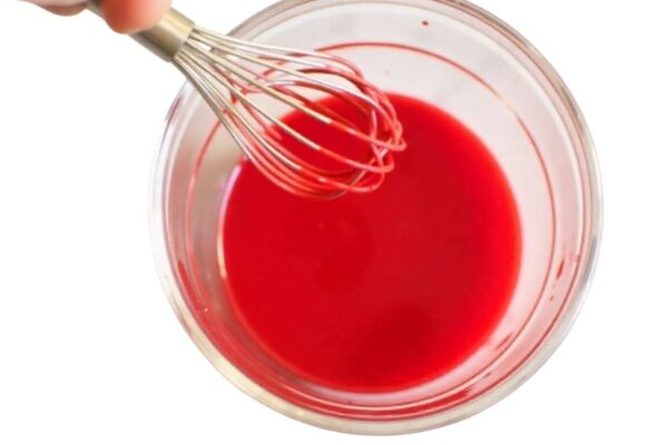 how to make red food coloring