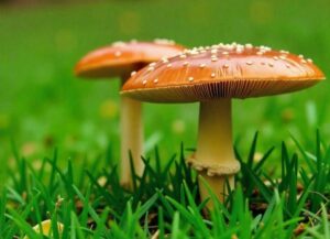 how to get rid of mushrooms on lawn