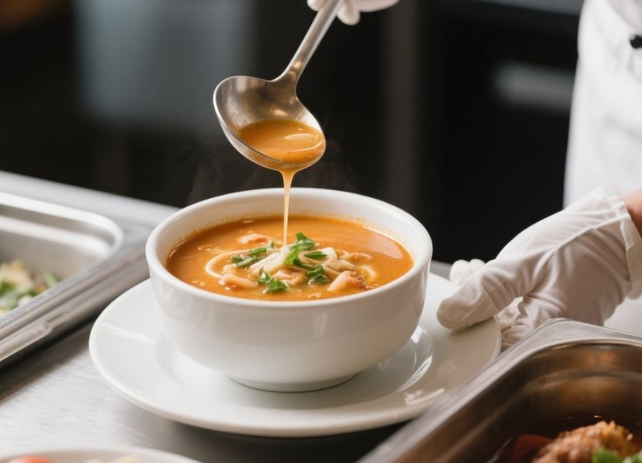 what are food workers required to keep soup safe