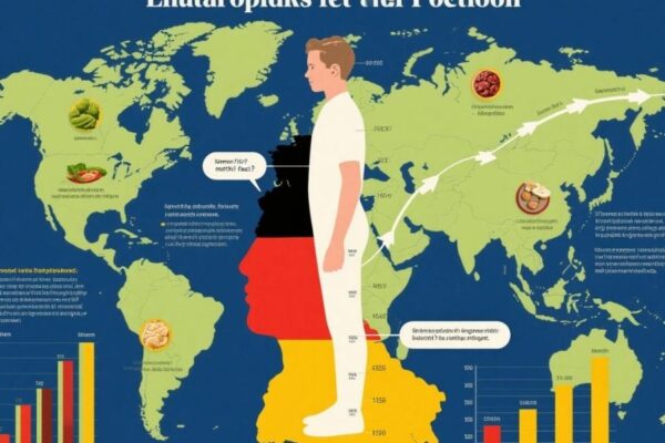 why are germans tall genetics nutrition