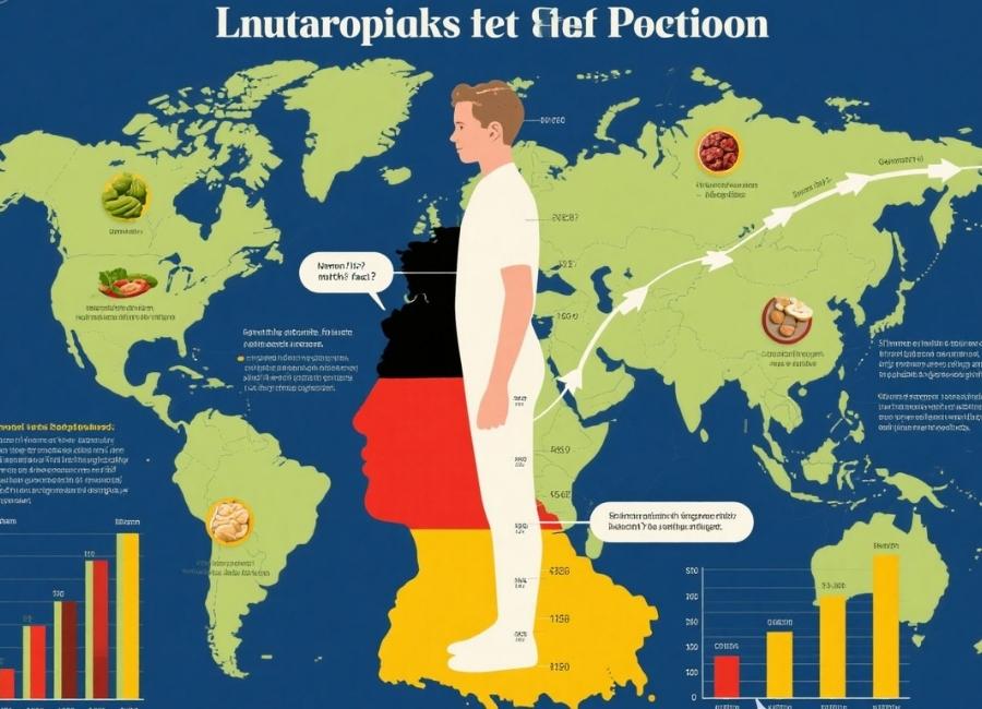 why are germans tall genetics nutrition