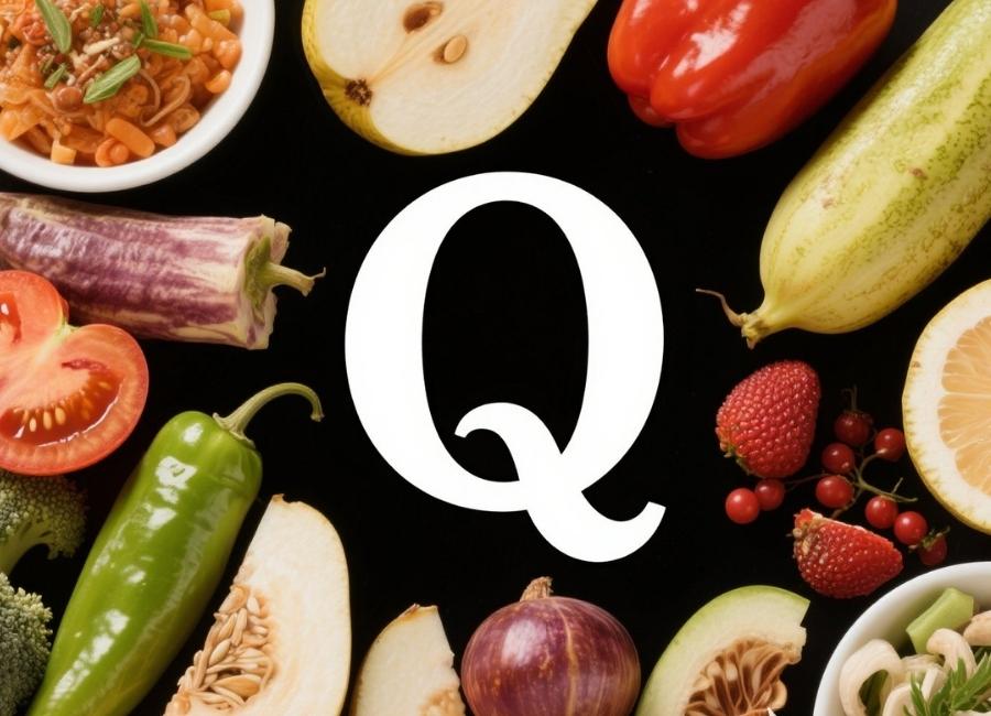 what food starts with q