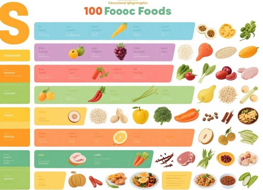 what food starts with s