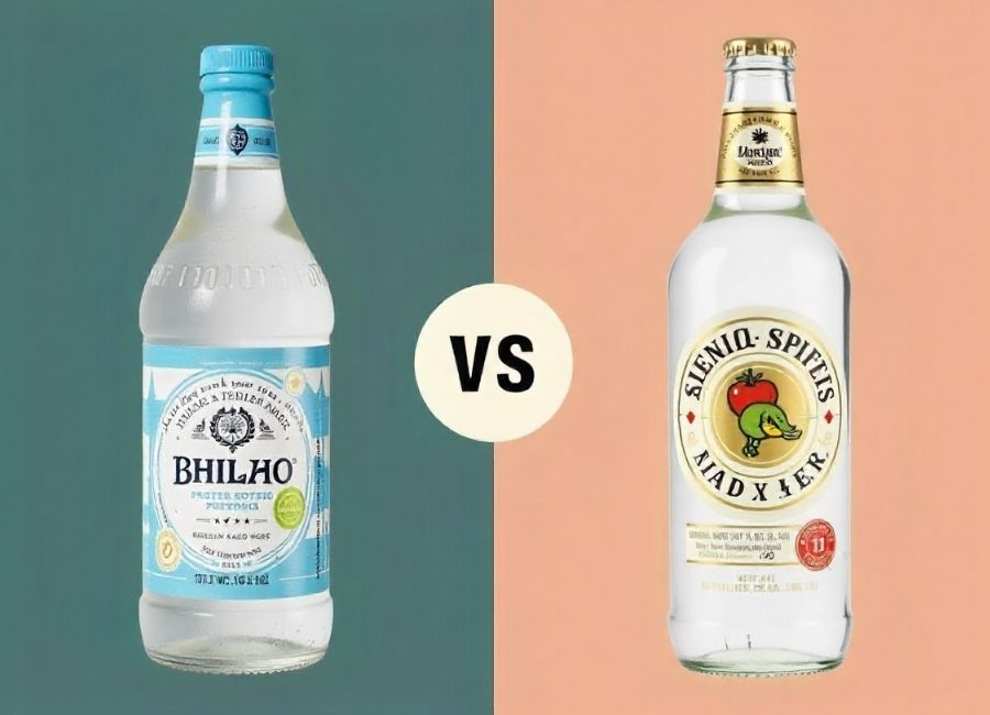 is soda water the same as tonic water