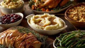 what are the 12 most popular thanksgiving dishes