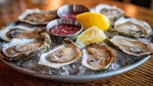 calories in 12 raw oysters