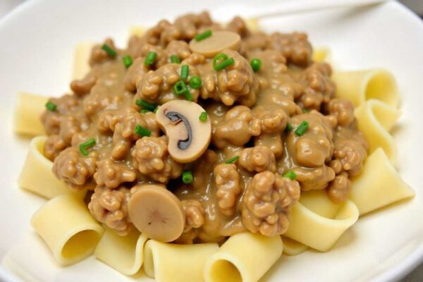 Easy Ground Beef Stroganoff Recipe | Ready in 30 Minutes what mixes well with crown apple