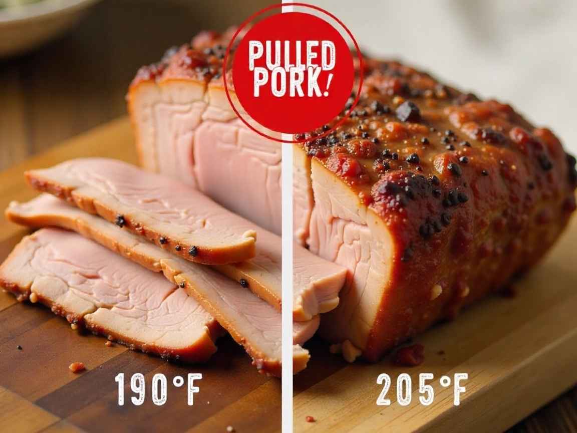 what temp for pulled pork