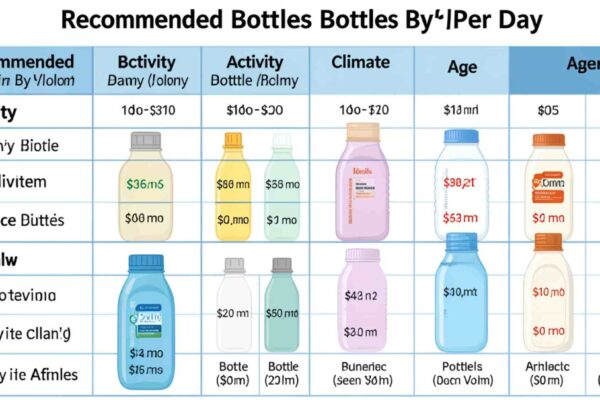 how many water bottles should i drink