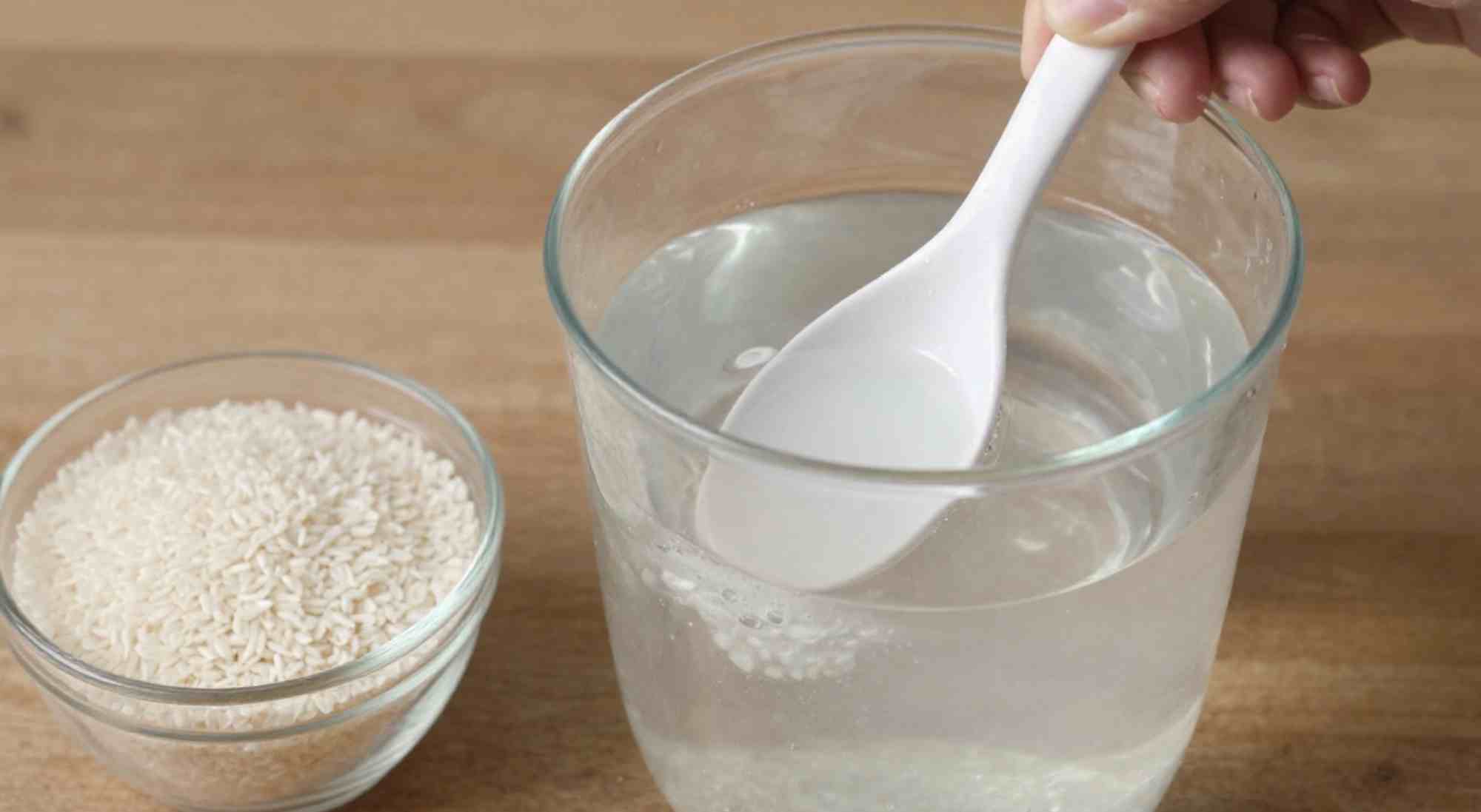 how to make rice water to drink