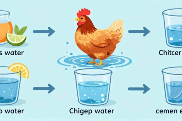 how much water does a chicken drink per day
